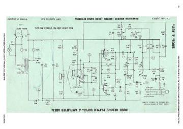 Bush SRP31D schematic circuit diagram